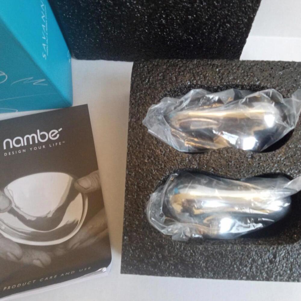 Nambe Savanna Hippo Salt & Pepper Shaker Set Alloy